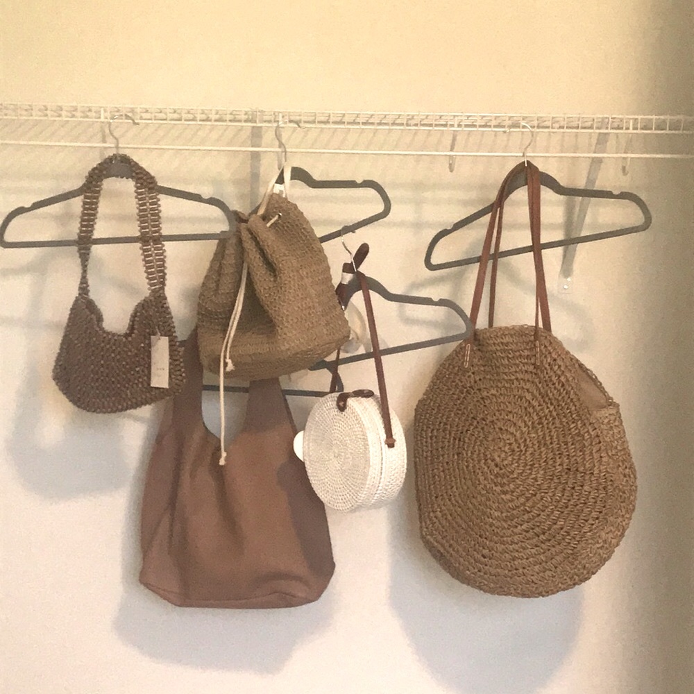 Stylish Tan and Brown Woven Women Bags Set 5
Last chance!